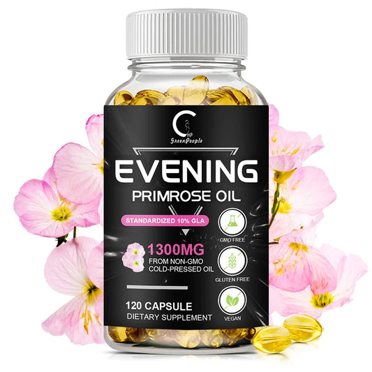 Evening Primrose Oil Supplement Capsules