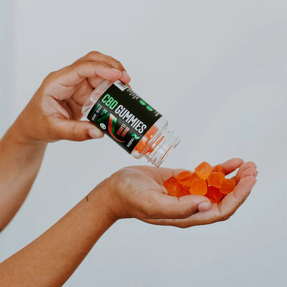 CBD Vegan Gummies 300mg – 30pcs | Orange Flavor